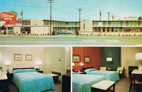 Detroit Postcard Eldorado Motel